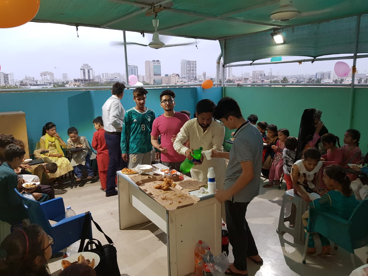 Pizza Party at RKF Education Center