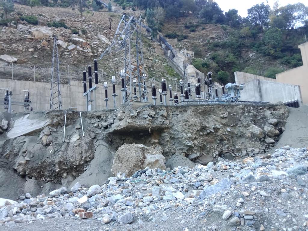 Rehabilitation work in flood affected area of District Kohistan